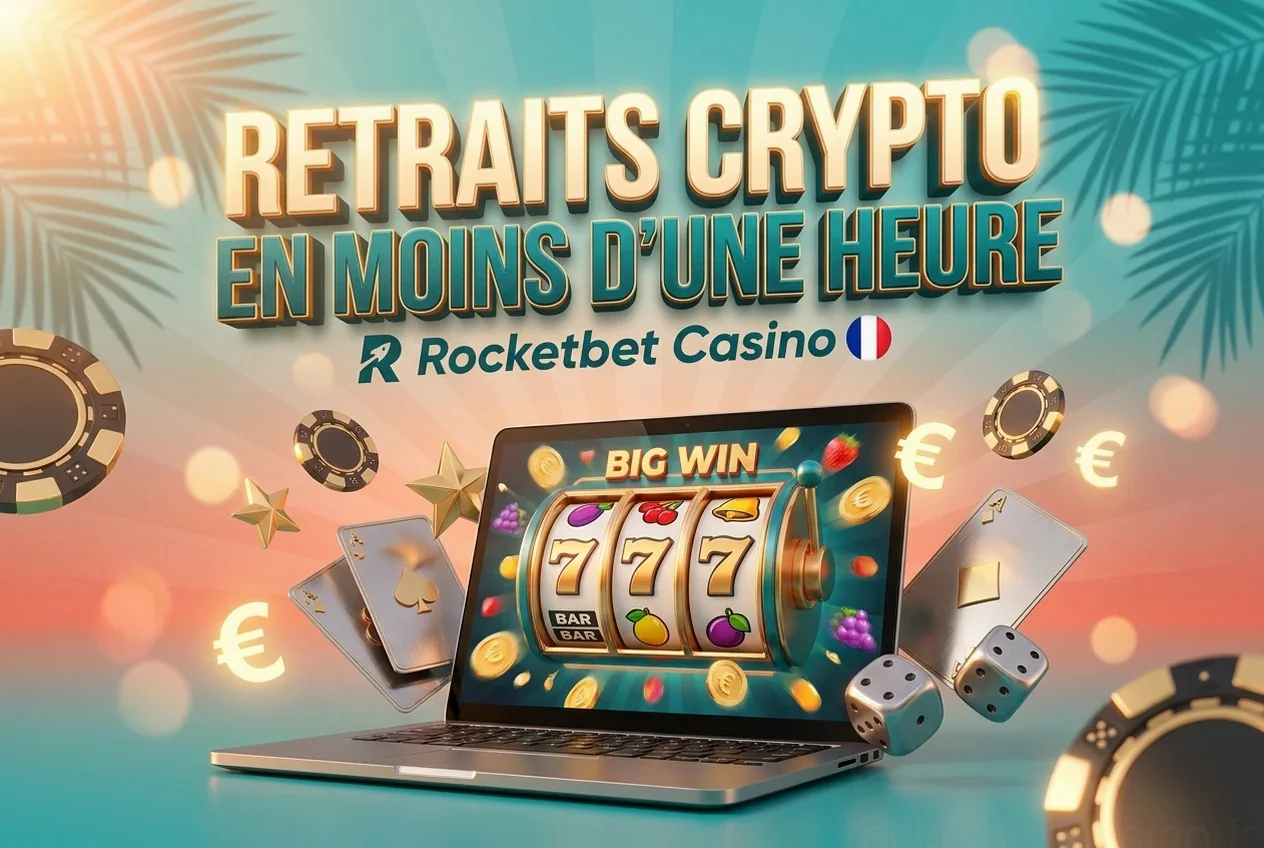 Retraits cryptoen moins d'une heure